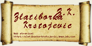Zlatiborka Krstojević vizit kartica